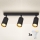 Brilagi - ρυθμιζόμενο LED RGBW σποτ φωτιστικό SELE 3xGU10/6,5W/230V 2700-6500K μαύρο/χρυσό