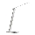 Brilagi - Ρυθμιζόμενο LED Επιτραπέζιο Φωτιστικό με USB, LED/12W/230V, λευκό, 3000 - 6000K