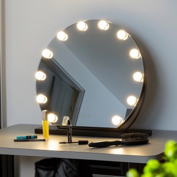 Brilagi - Ρυθμιζόμενο LED Καθρέφτης Μακιγιάζ HOLLYWOOD LED/12W/230V 3000/4000/6500K