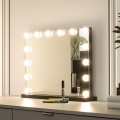 Brilagi - Ρυθμιζόμενο LED Καθρέφτης Μακιγιάζ HOLLYWOOD LED/15W/230V 3000/4000/6500K