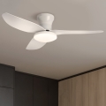 Brilagi - Ρυθμιζόμενο LED οροφής ανεμιστήρας LED/30W/230V 3000-6500K λευκός + τηλεχειριστήριο