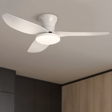 Brilagi - Ρυθμιζόμενο LED οροφής ανεμιστήρας LED/30W/230V 3000-6500K λευκός + τηλεχειριστήριο