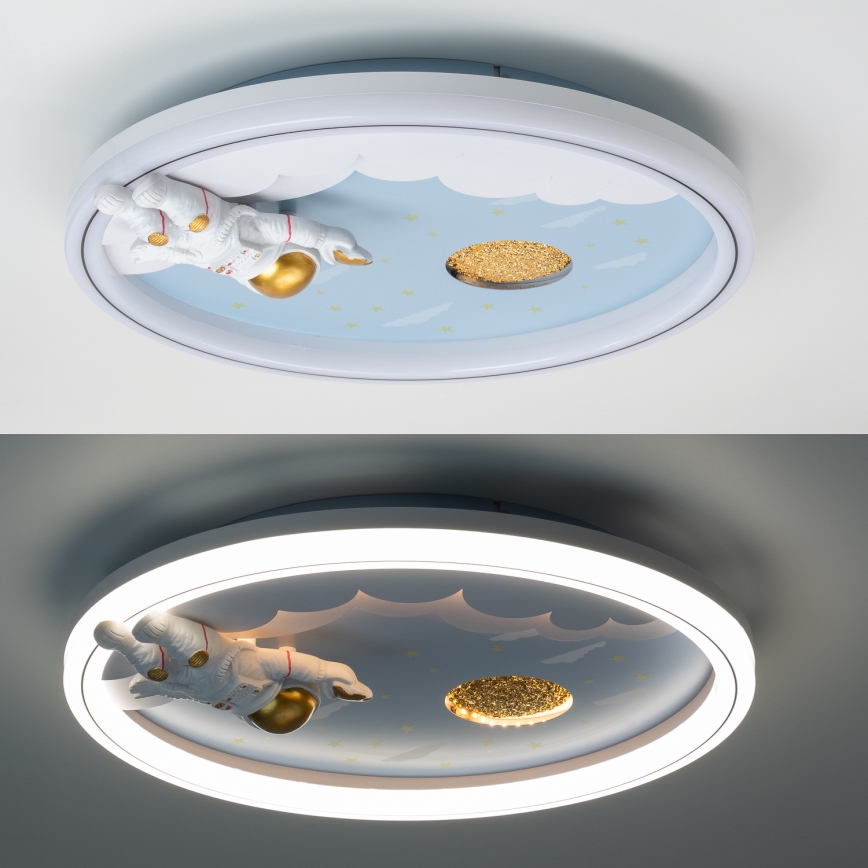 Brilagi - LED Ρυθμιζόμενο παιδικό φωτιστικό οροφής LED/42W/230V 3000/5700K αστροναύτης