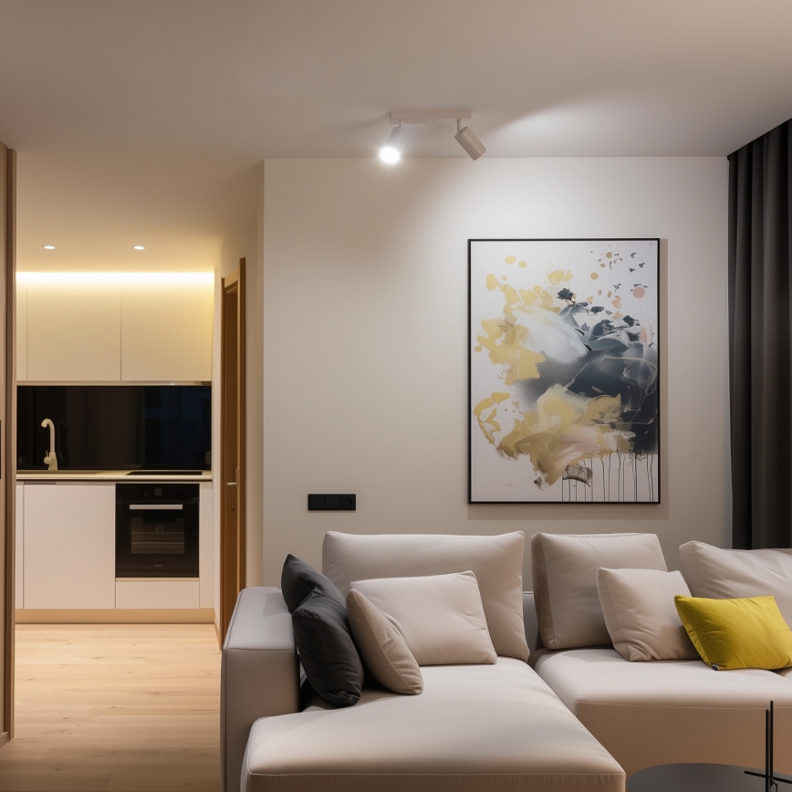 Brilagi - Ρυθμιζόμενο LED σποτ φωτιστικό SELE 2xGU10/6,5W/230V 2700-6500K λευκό