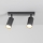 Brilagi - Ρυθμιζόμενο LED σποτ φωτιστικό SELE 2xGU10/6,5W/230V 2700-6500K μαύρο/χρυσό