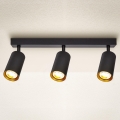 Brilagi - ρυθμιζόμενο LED σποτ φωτιστικό SELE 3xGU10/6,5W/230V 2700-6500K μαύρο/χρυσό