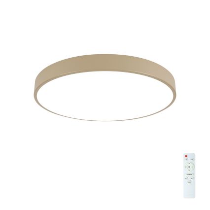 Brilagi - Ρυθμιζόμενο LED φωτιστικό οροφής POOL LED/60W/230V 3000-6000K διάμ. 50 cm μπεζ + τηλεχειριστήριο