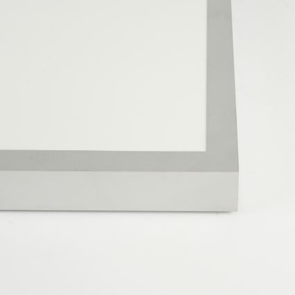 Brilagi - Ρυθμιζόμενο LED φωτιστικό οροφής για μπάνιο FRAME SMART LED/50W/230V 60x60 cm 3000-6000K IP44 ασημί + τηλεχειριστήριο