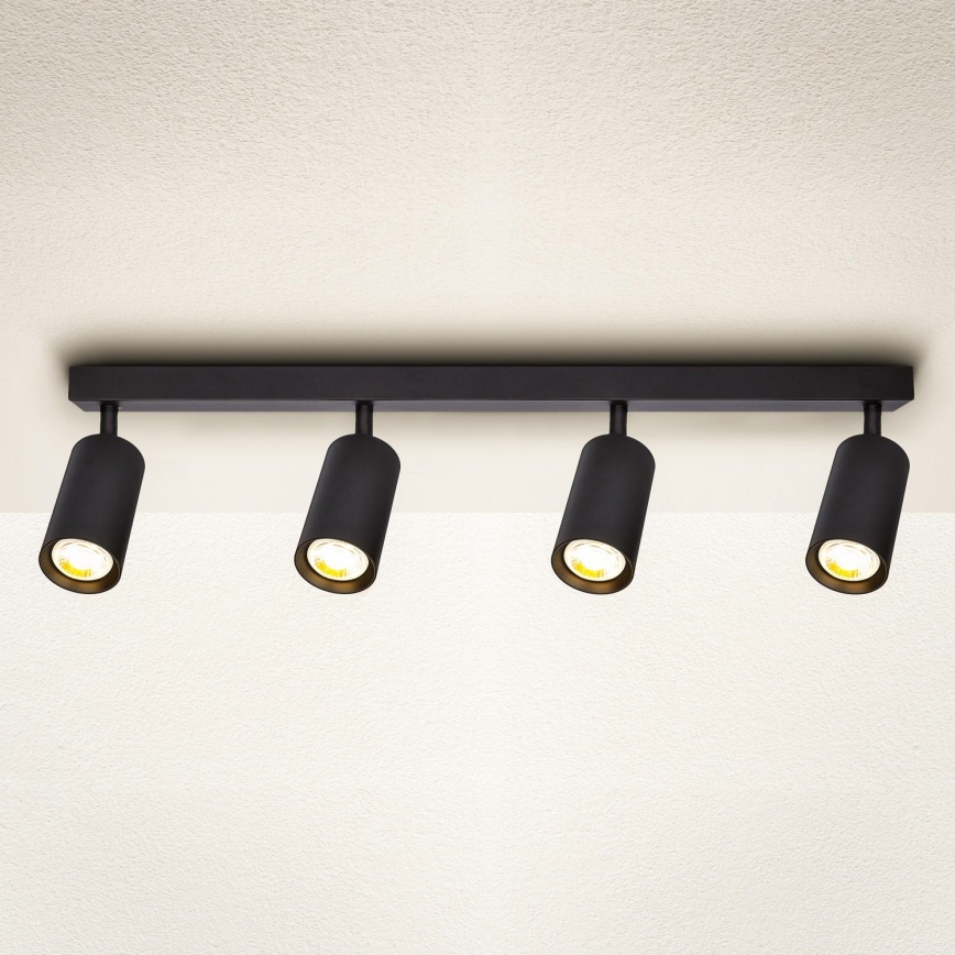 Brilagi - Ρυθμιζόμενο σποτ LED SELE 4xGU10/6,5W/230V 2700-6500K μαύρο