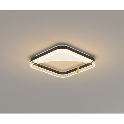 Brilagi - Ρυθμιζόμενο φωτιστικό οροφής LED SIRELI LED/56W/230V 3000-6000K 40x40 cm + τηλεχειριστήριο