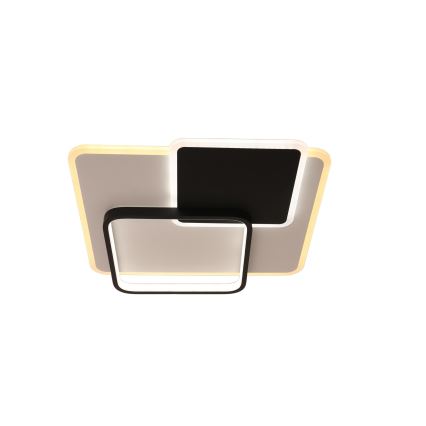 Brilagi - Ρυθμιζόμενο φωτιστικό οροφής FLARE LED/64W/230V 45x45 cm 3000/4000/6000K + τηλεχειριστήριο