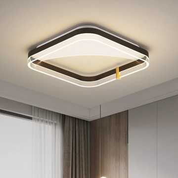 Brilagi - Ρυθμιζόμενο φωτιστικό οροφής LED SIRELI LED/56W/230V 3000-6000K 40x40 cm + τηλεχειριστήριο