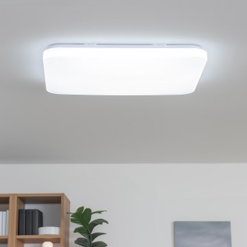 Brilagi - Ρυθμιζόμενο φωτιστικό οροφής SHINE LED/24W/230V διάμ. 60 cm 3000/4000/6500K κρεμ + τηλεχειριστήριο
