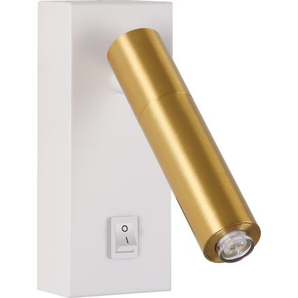 Brilagi - Σποτ LED τοίχου MAYA 1xG9/7W/230V λευκό/χρυσό