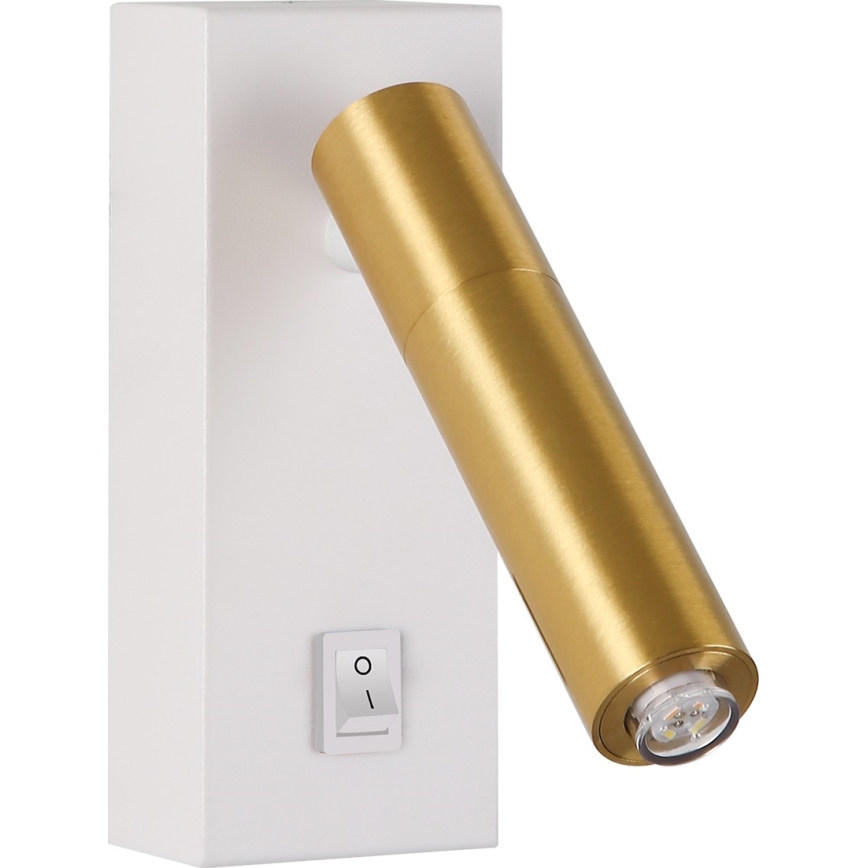 Brilagi - Σποτ LED τοίχου MAYA 1xG9/7W/230V λευκό/χρυσό