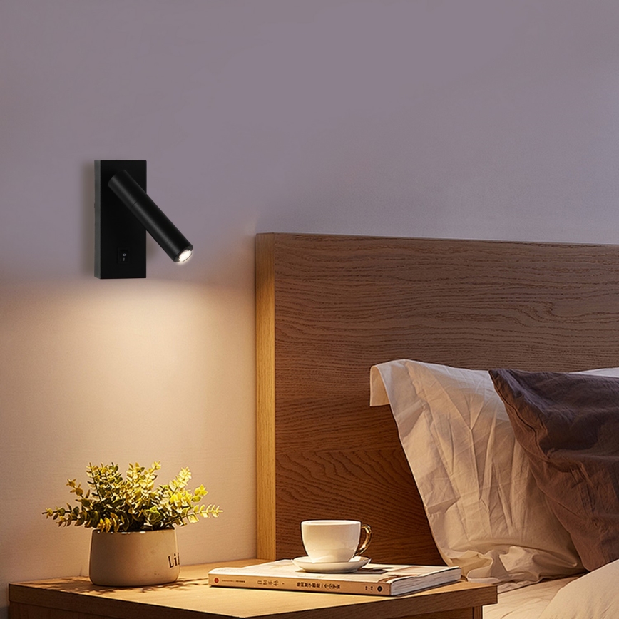 Brilagi - Σποτ LED τοίχου MAYA 1xG9/7W/230V μαύρο