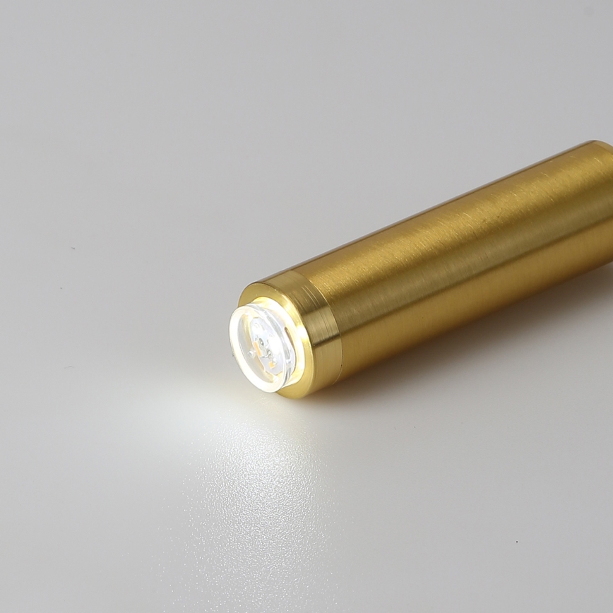 Brilagi - Σποτ LED τοίχου MAYA 1xG9/7W/230V μαύρο/χρυσό