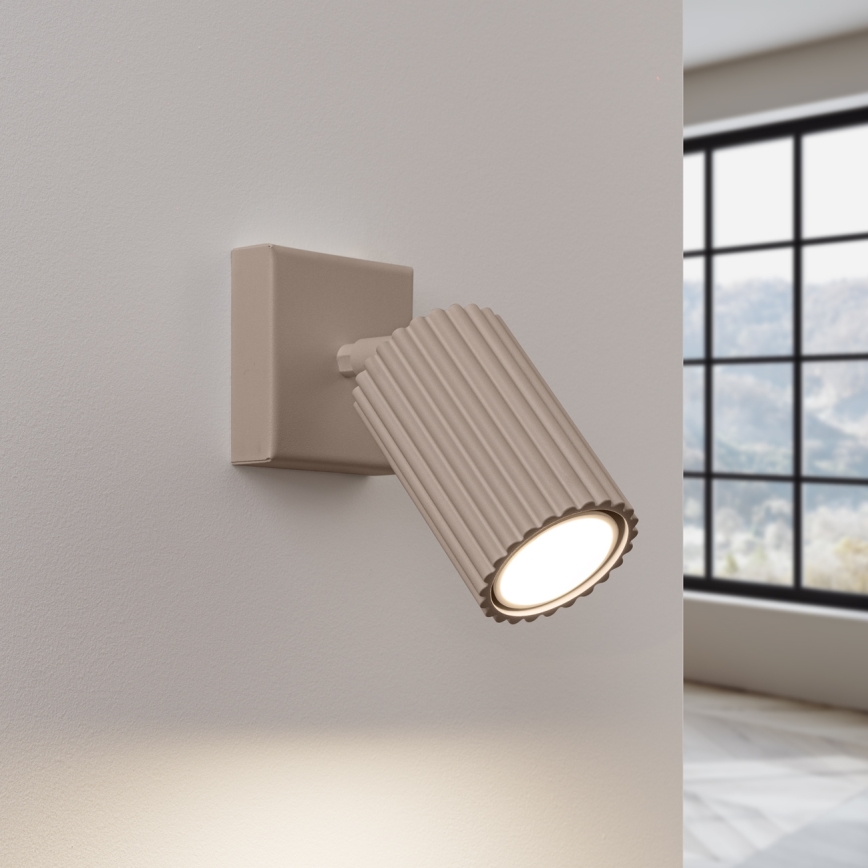 Brilagi - Σποτ τοίχου CRESTO 1xGU10/10W/230V taupe