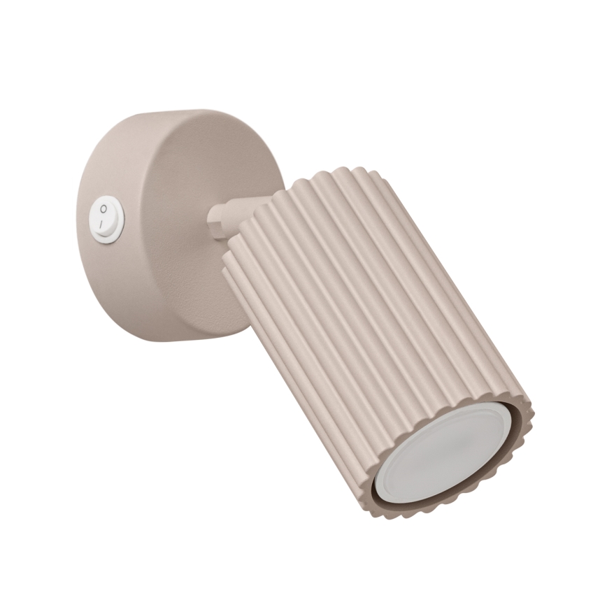 Brilagi - Σποτ τοίχου CRESTO 1xGU10/10W/230V taupe