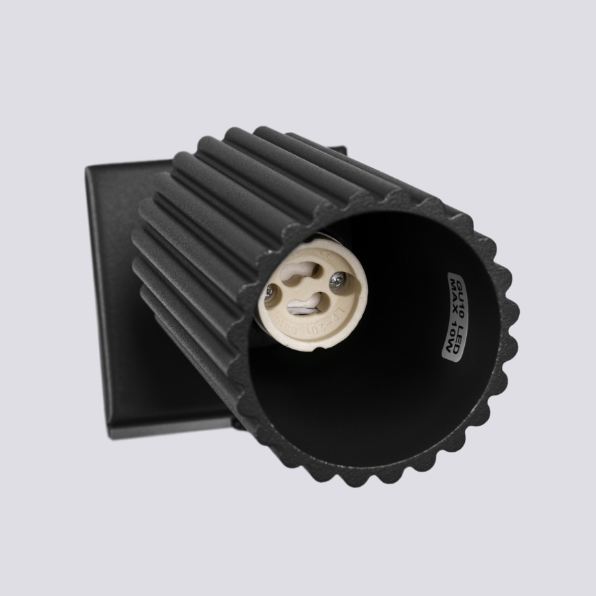 Brilagi - Σποτ τοίχου CRESTO 1xGU10/10W/230V μαύρο