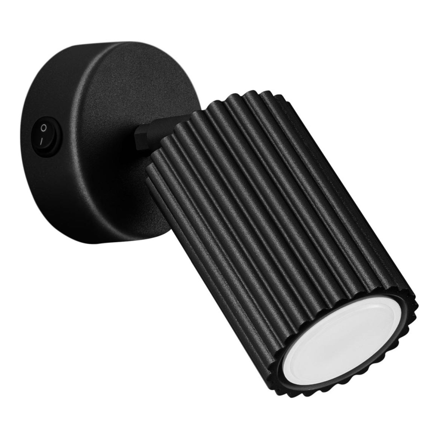 Brilagi - Σποτ τοίχου CRESTO 1xGU10/10W/230V μαύρο