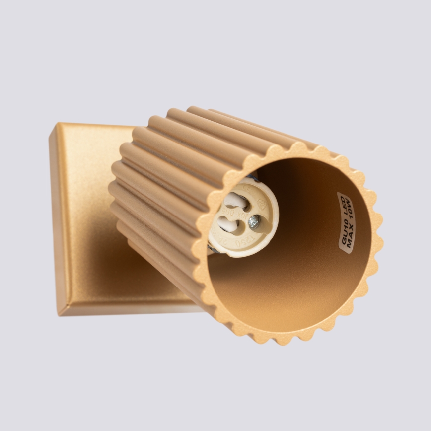 Brilagi - Σποτ τοίχου CRESTO 1xGU10/10W/230V χρυσό