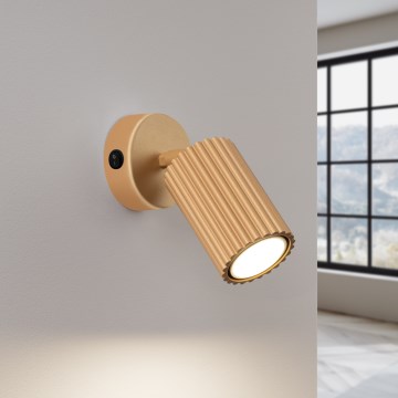 Brilagi - Σποτ τοίχου CRESTO 1xGU10/10W/230V χρυσό
