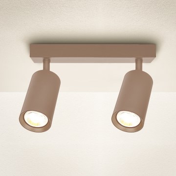 Brilagi - Σποτ φωτιστικό SELE 2xGU10/30W/230V μπεζ
