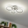 Brilagi - Σταθερό πολύφωτο dimming LED ORBITS LED/50W/230V 3000-6500K ανθρακί + τηλεχειριστήριο