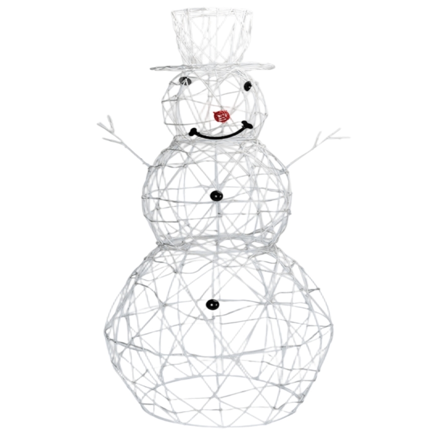 Brilagi - LED Εξωτερική χριστουγεννιάτικη διακόσμηση LED/3,6W/31/230V 6500K 90 cm IP44 χιονάνθρωπος