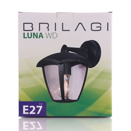 Brilagi - Φανάρι LED τοίχου LUNA 1xE27/60W/230V IP44