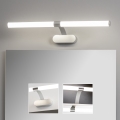 Brilagi - Φωτισμός καθρέφτη μπάνιου LED 2-σε-1 TUBEO LED/8W/230V 60 cm IP44 ασημί