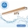Brilagi - Φωτισμός καθρέφτη μπάνιου LED WOODY MIRROR LED/12W/230V 60 cm IP44 δρυς/γυαλιστερό χρώμιο