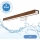 Brilagi - Φωτισμός καθρέφτη μπάνιου LED WOODY MIRROR LED/12W/230V 60 cm IP44 δρυς κερασιά/λευκό