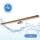 Brilagi - Φωτισμός καθρέφτη μπάνιου LED WOODY MIRROR LED/15W/230V 90 cm IP44 δρυς κερασιά/γυαλιστερό χρώμιο