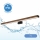 Brilagi - Φωτισμός καθρέφτη μπάνιου LED WOODY MIRROR LED/15W/230V 90 cm IP44 δρυς κερασιά/μαύρο