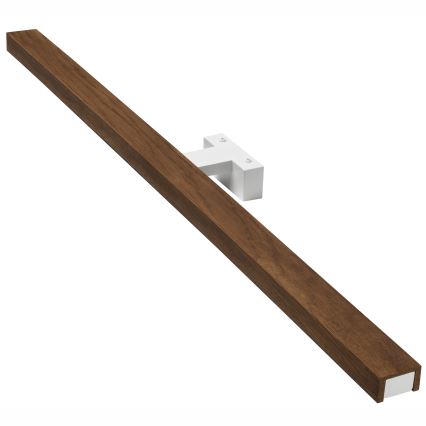 Brilagi - Φωτισμός καθρέφτη μπάνιου LED WOODY MIRROR LED/15W/230V 90 cm IP44 δρυς κερασιά/λευκό