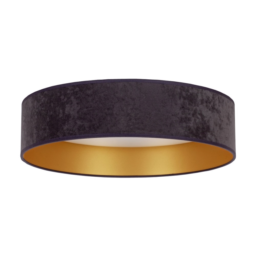 Brilagi - Φωτιστικό οροφής LED Dimmable VELVET SMART LED/36W/230V δ. 55 cm 2700-6500K Wi-Fi Tuya γκρι/χρυσό + τηλεχειριστήριο