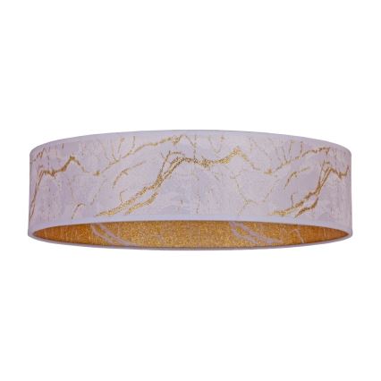Brilagi - Φωτιστικό οροφής LED Dimmable VELVET SMART LED/36W/230V δ. 55 cm 2700-6500K Wi-Fi Tuya λευκό/χρυσό + τηλεχειριστήριο