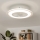 Brilagi - Φωτιστικό LED Dimmable με ανεμιστήρα RONDA LED/48W/230V 3000-6000K λευκό + τηλεχειριστήριο