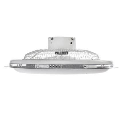 Brilagi - Φωτιστικό οροφής LED Dimmable με ανεμιστήρα RONDA LED/65W/230V 3000-6500K ασημί + τηλεχειριστήριο