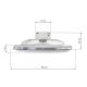 Brilagi - Φωτιστικό οροφής LED Dimmable με ανεμιστήρα RONDA LED/65W/230V 3000-6500K ασημί + τηλεχειριστήριο