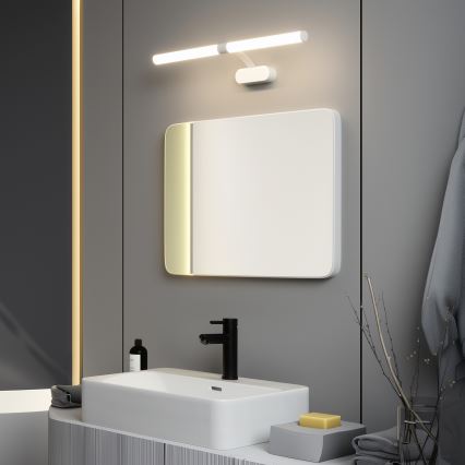 Brilagi - Φωτισμός καθρέφτη μπάνιου LED 2-σε-1 TUBEO LED/8W/230V 60 cm IP44 λευκό
