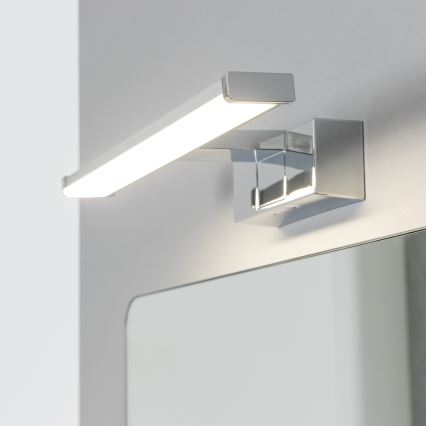 Brilagi - LED φωτισμός καθρέφτη για μπάνιο 3-σε-1 VESTRA LED/6W/230V 30 cm IP44 γυαλιστερό χρώμιο