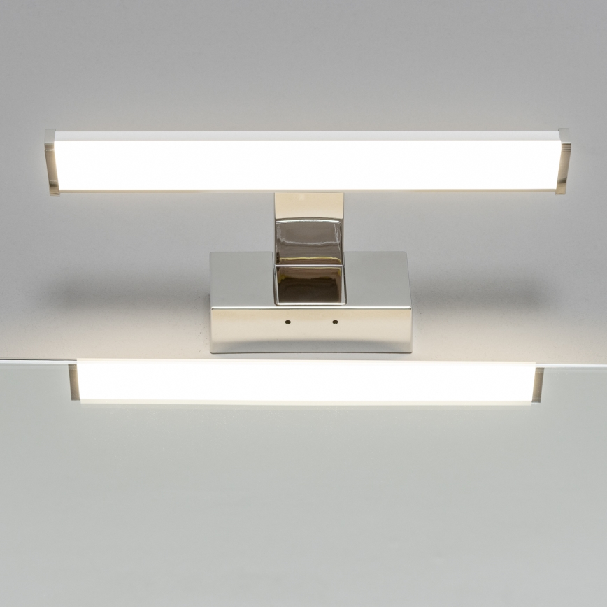 Brilagi - LED φωτισμός καθρέφτη για μπάνιο 3-σε-1 VESTRA LED/6W/230V 30 cm IP44 γυαλιστερό χρώμιο