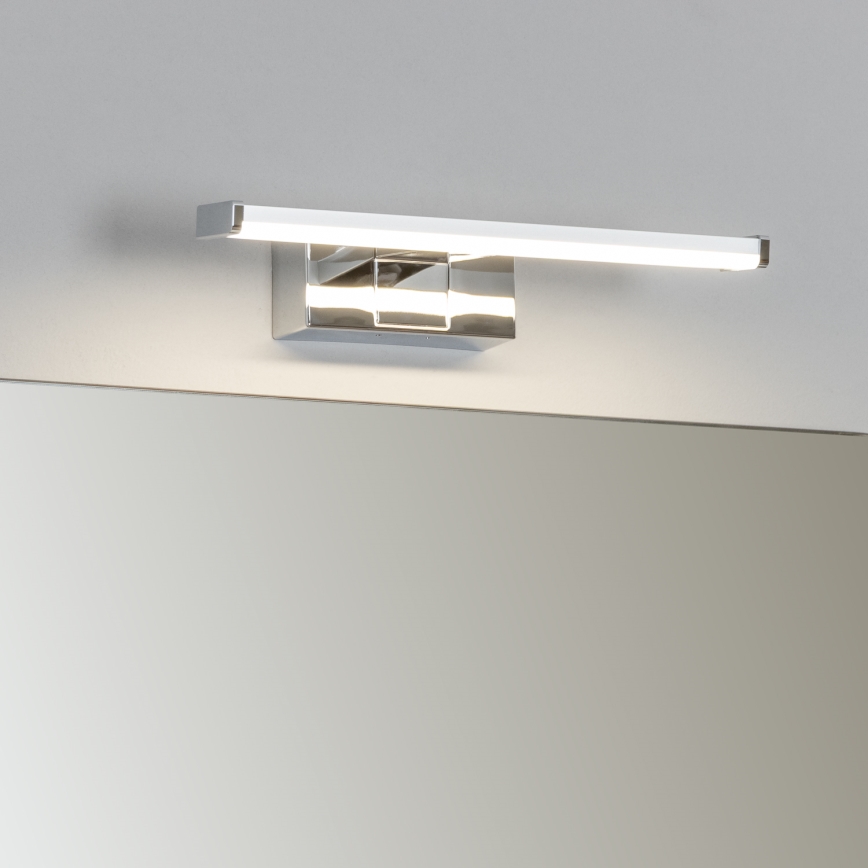 Brilagi - LED φωτισμός καθρέφτη για μπάνιο 3-σε-1 VESTRA LED/6W/230V 30 cm IP44 γυαλιστερό χρώμιο