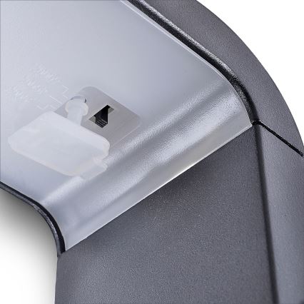 Brilagi - Φωτιστικό LED εξωτερικού χώρου BARI LED/7W/230V 3000/4000/6000K ανθρακί IP54 30 cm
