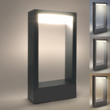 Brilagi - Φωτιστικό LED εξωτερικού χώρου RAGUSA LED/7W/230V 3000/4000/6000K ανθρακί IP54 30 cm