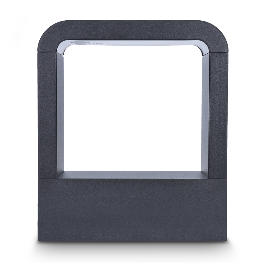 Brilagi - Επιτοίχιο φωτιστικό εξωτερικού χώρου LED BARI LED/7W/230V 3000/4000/6000K ανθρακί IP54