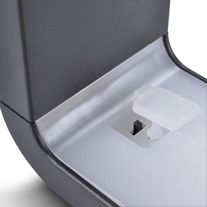 Brilagi - Επιτοίχιο φωτιστικό εξωτερικού χώρου LED BARI LED/7W/230V 3000/4000/6000K ανθρακί IP54
